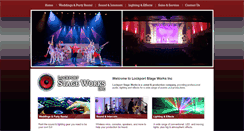 Desktop Screenshot of lockportstageworks.com